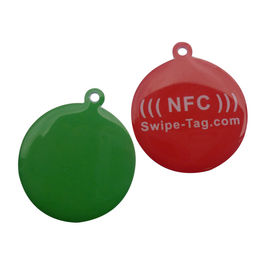 HF NFC NFC213 RFID برچسب دیجیتال، کد QR و URL رمزگذاری RFID برچسب حیوان خانگی