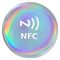 ضد آب 13.56 مگاهرتز قابل برنامه ریزی برچسب Nfc برچسب Keyfob تلفن هوشمند با استفاده از