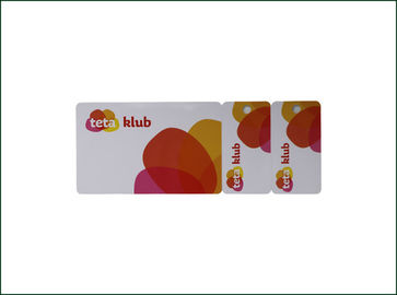4 کارتهای کسب و کار پلاستیکی CMYK خواندن RFID - روش نوشتن وزن سبک