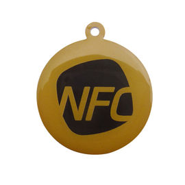 برچسب های میکرو RFID محافظ ورودی تگ RFID اپوکسی NFC NFC215 قابل برنامه ریزی