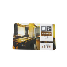 چاپ سیلک براق کارت کلید هتل Rfid 13.56 مگاهرتز