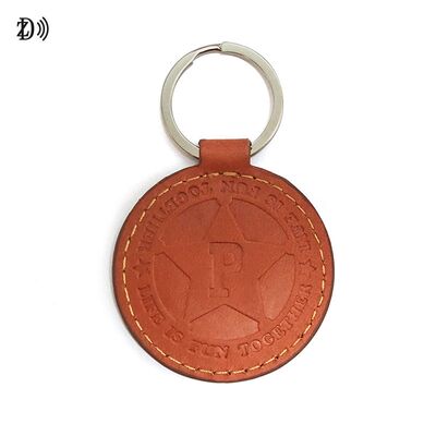 کلیدواژگان با کیفیت بالا کلیدواژگان با کیفیت سفارشی دوامدار ضد آب 13.56MHz NFC Key Tag Key Leather Keyfob Wearable NFC RFID Keyfob