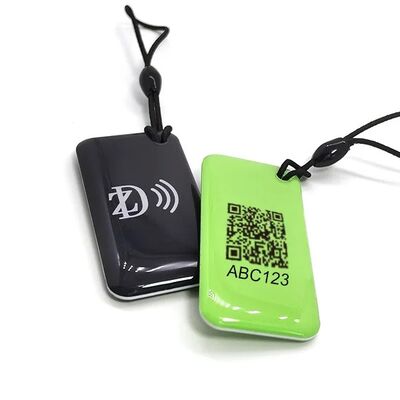 کی‌چین NFC RFID اپوکسی قابل برنامه‌ریزی سفارشی ضد آب MIFARE Classic EV1 1K/4K برای تگ کلید کنترل دسترسی