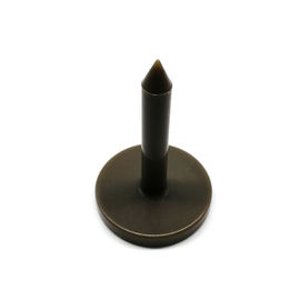 Black ABS Embedded RFID ناخن برچسب جنگلداری درخت / مدیریت دارایی 41 * 28mm