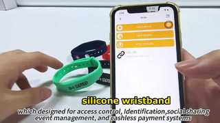 مچ بند سیلیکونی RFID